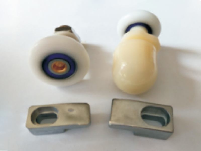 L007 Rol Pintu Kamar Mandi Kaca Geser Tunggal & Tunggal