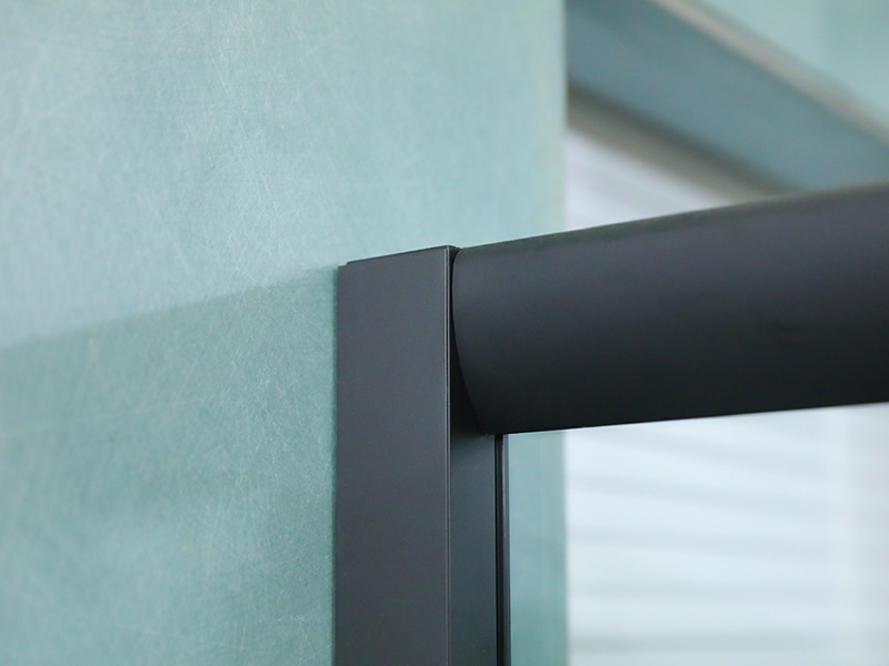 SE Arc Bentuk Kamar Mandi Kaca Tempered Kandang Mandi Geser Ganda SE Arc Bentuk Kamar Mandi Kaca Tempered Kandang Mandi Geser Ganda