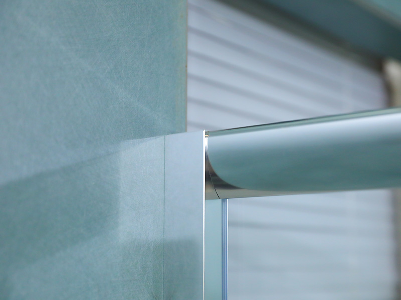 RE Chrome Aluminium Frame Tempered Glass Square Sliding Shower Enclosure Dengan Baki RE Chrome Aluminium Frame Tempered Glass Square Sliding Shower Enclosure Dengan Baki