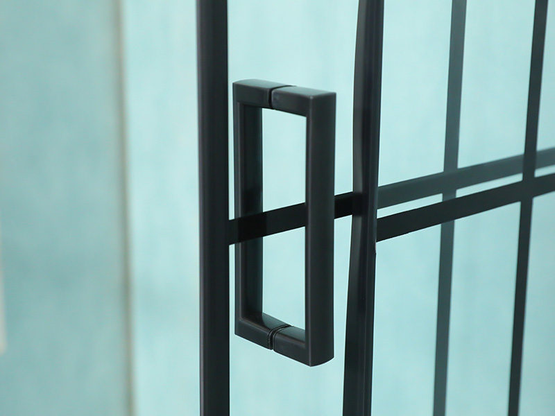 Kaca Tempered Bening SQ Dengan Penutup Pancuran Geser Pencetakan Kaca Tempered Bening SQ Dengan Penutup Pancuran Geser Pencetakan