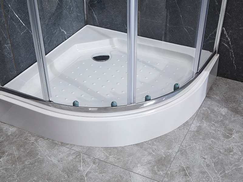 SE Chrome Aluminium Profile Sliding Shower Enclosure Untuk Kamar Mandi SE Chrome Aluminium Profile Sliding Shower Enclosure Untuk Kamar Mandi